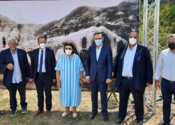 Αναστηλώνεται το περίφημο «γεφύρι του Πασά» / Φωτογραφία: Υπουργείο Πολιτισμού και Αθλητισμού