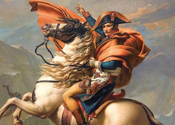 Πίνακας του Jacques-Louis David με τον Ναπολέοντα Βοναπάρτη (φωτ. Musée national du château de Malmaison)