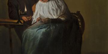 Man Offering Money to a Young Woman. Creator: Judith Leyster. (Photo by Heritage Art/Heritage Images via Getty Images)